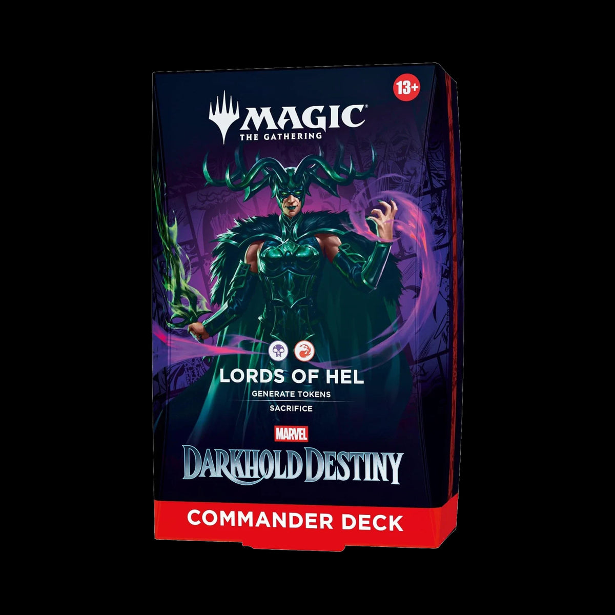 MTG Magic The Gathering Drakhold Destiny Lords Of Hel Commander Deck (Ships April 2027)