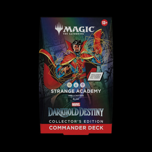 MTG Magic The Gathering Darkhold Destiny Strange Academy Collector Commander Deck (Ships April 2027)