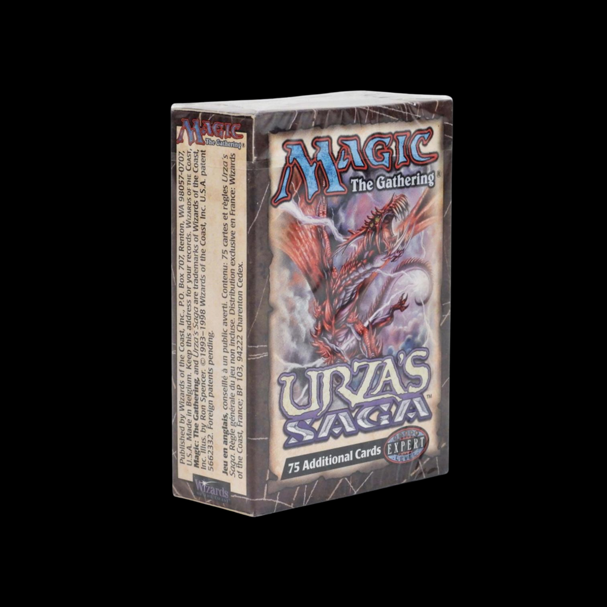 MTG Magic The Gathering Urza's Saga Tournament Pack 1998 Sealed