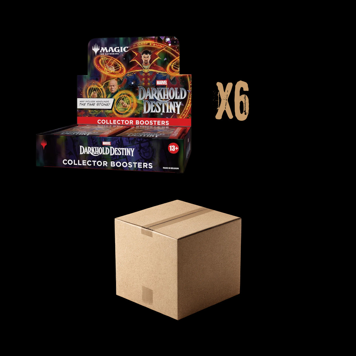 MTG Magic The Gathering Dark Hold Destiny x6 Collector Booster Box Sealed Case (Ships April 2027)