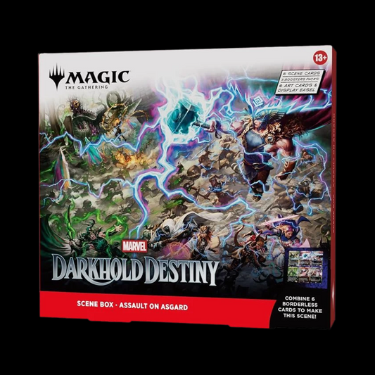 MTG Magic The Gathering Darkhold Destiny Assault on Asgard Scene Box (Ships April 2027)