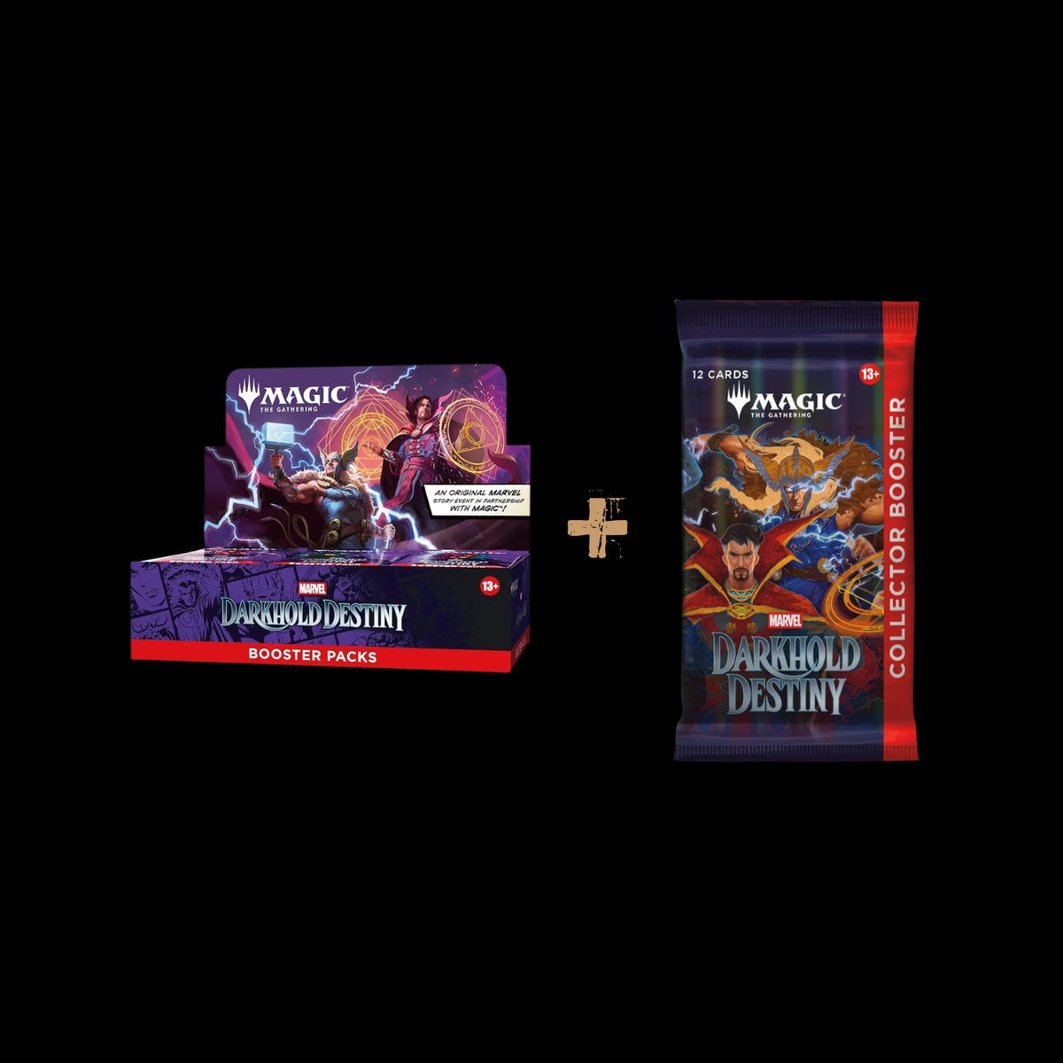 MTG Magic The Gathering Darkhold Destiny Booster Box + Collector Booster Combo (Ships April 2027)