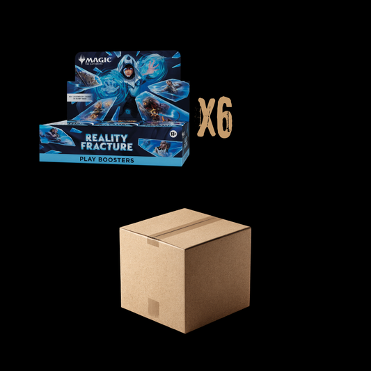 MTG Magic The Gathering Reality Fracture 6x Play Booster Box Sealed Case (Ships October 2026)