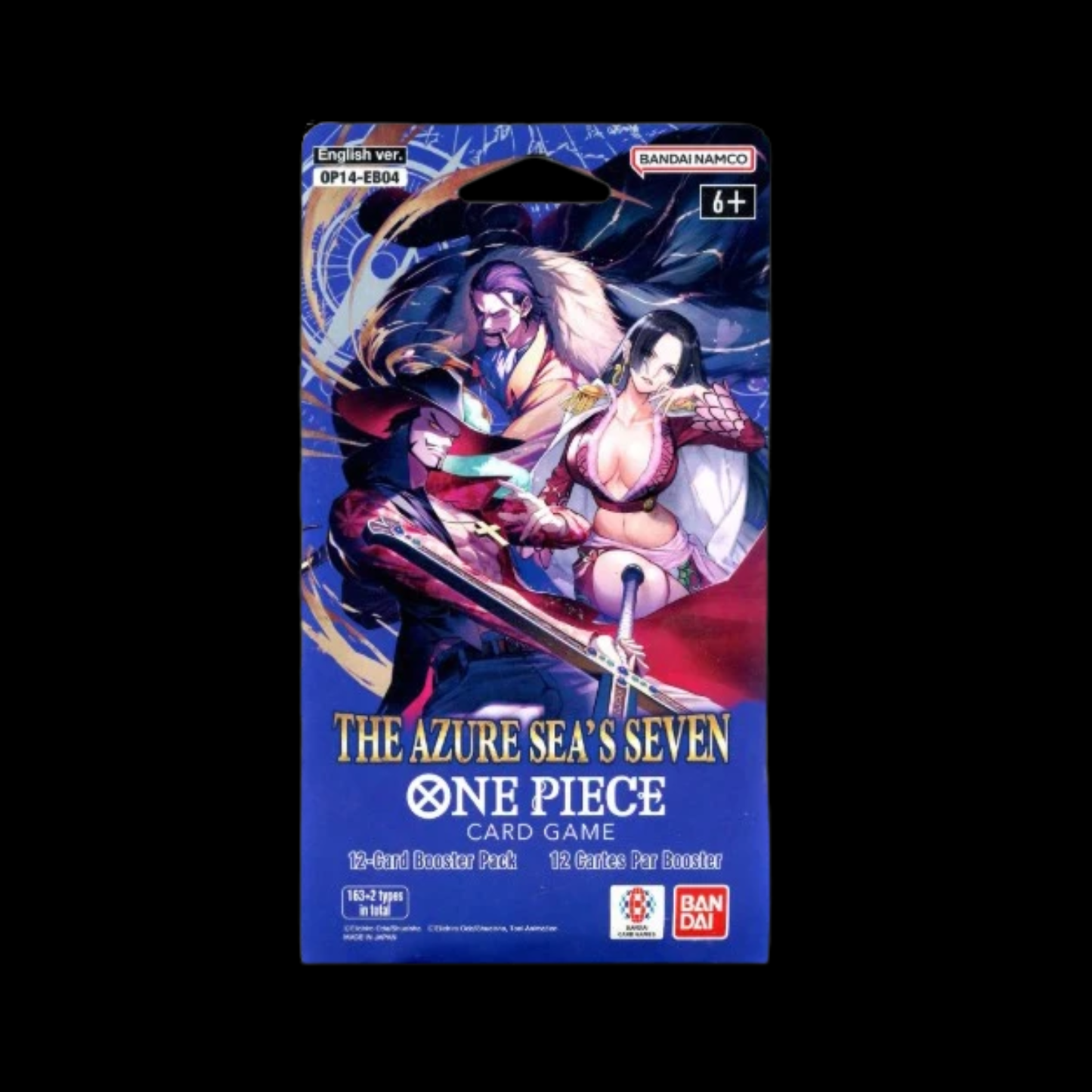 One Piece Extra Booster The Azure Sea's Seven Sleeved Pack EB-04