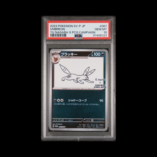 Pokemon JP Slab Umbreon YU NAGABA 067 PSA 10 Gem Mint 2023