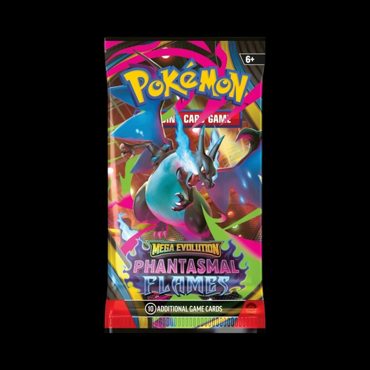 Pokemon Mega Evolution Phantasmal Flames Booster Pack
