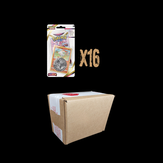 Pokemon Sword & Shield Lost Origin 16X Checklane Blister Pack Sealed Case 2022