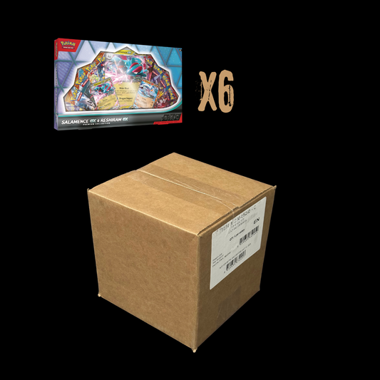 Pokemon Salamence EX & Reshiram EX 6x Premium Collection Sealed Case (Ships October 24th)
