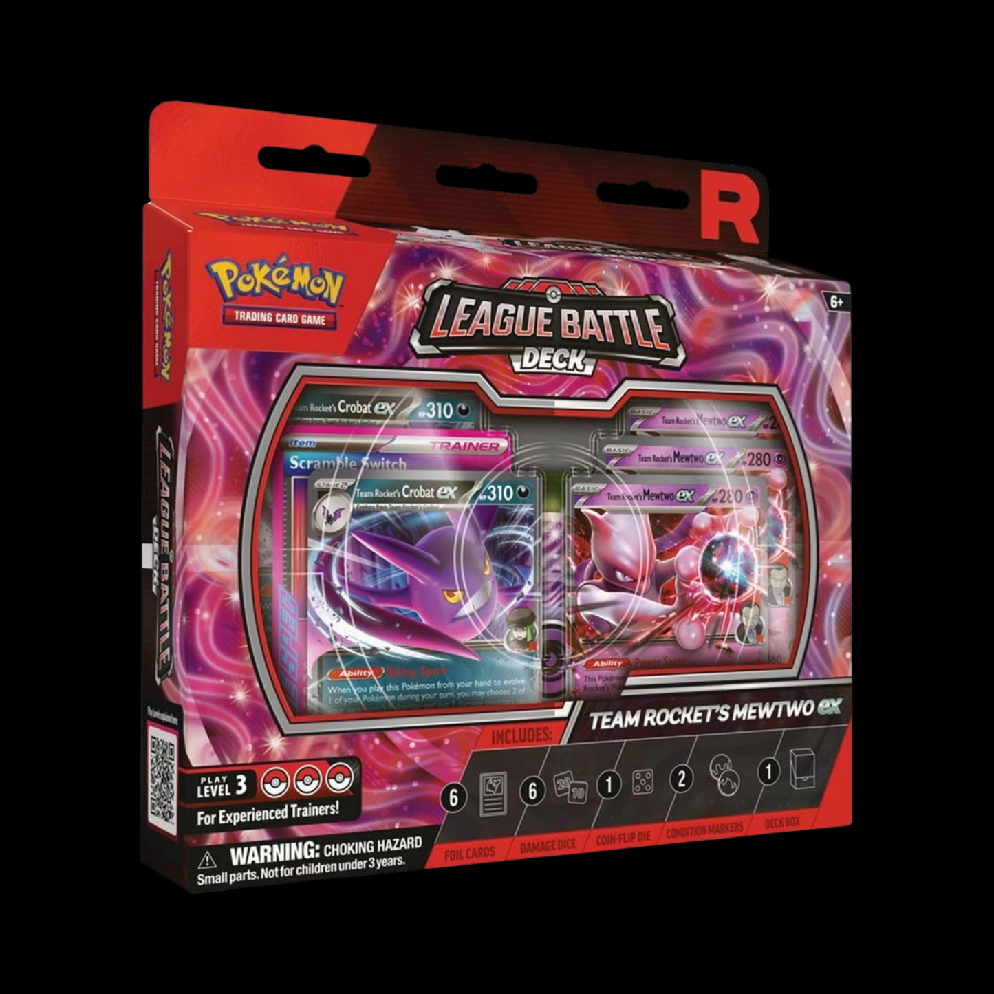 Pokemon League Battle Deck Team Rockets Mewtwo EX
