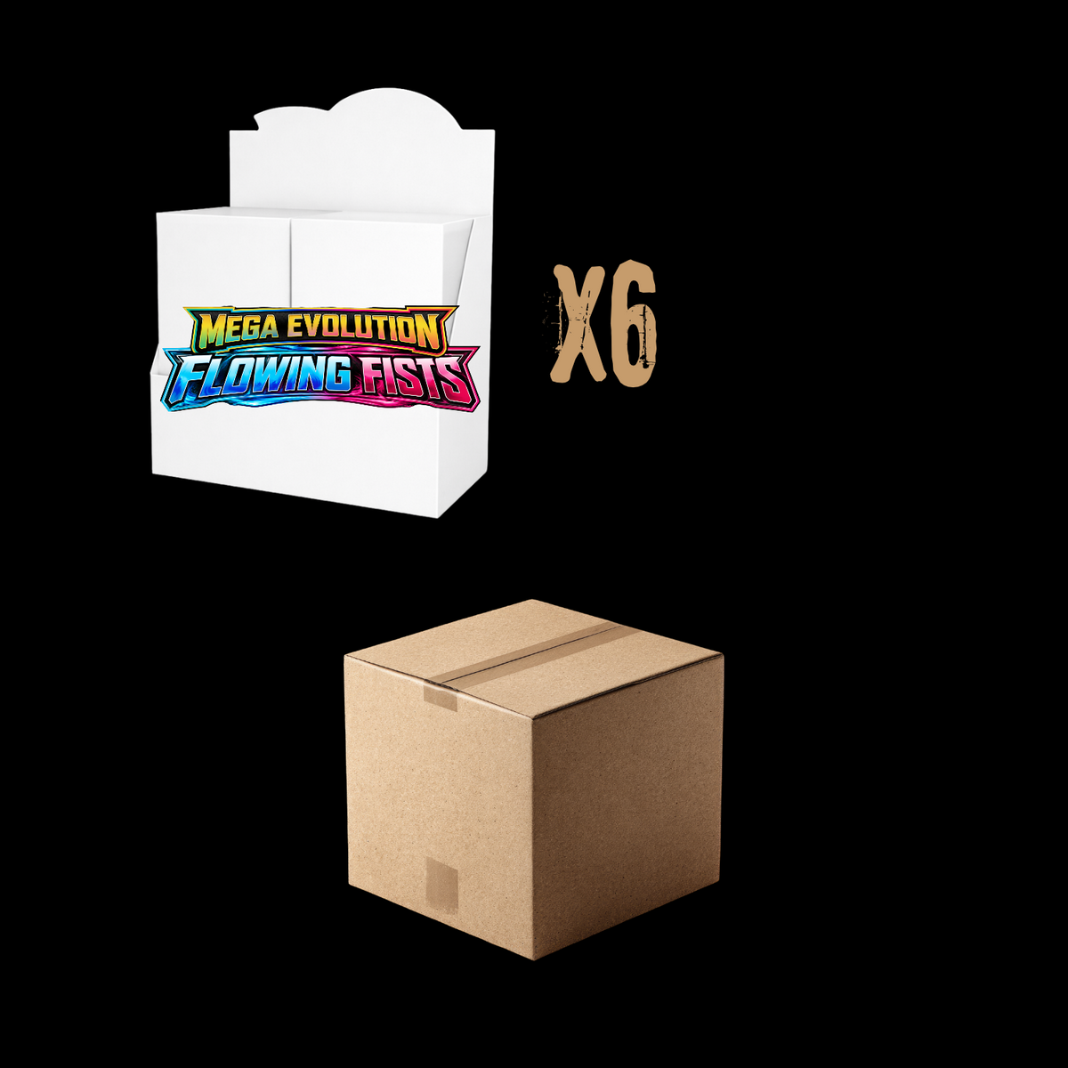 Pokemon Flowing Fists 6x Booster Box Sealed Case (Ships February 2027 ...