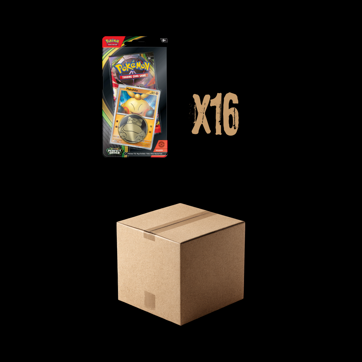 Pokemon Mega Evolution Perfect Order 16x Checklane Blister Pack Sealed ...