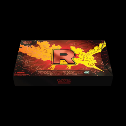 Pokemon Team Rocket's Moltres Ultra Premium Collection Box *Small Seal Tear / Scratch*
