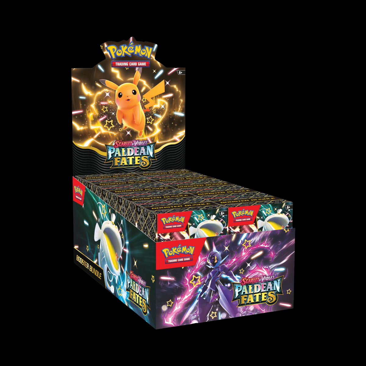 Pokemon Scarlet & Violet Paldean Fates Booster Bundle Sealed Case X10