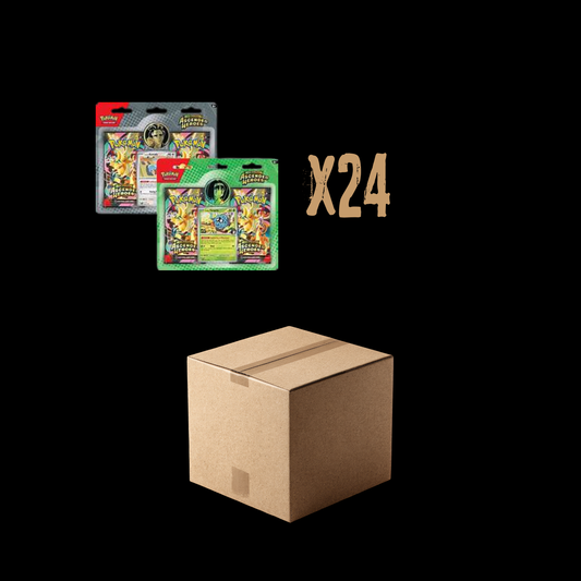 Pokemon Mega Evolution Ascended Heroes x24 2 Pack Blister Sealed Case