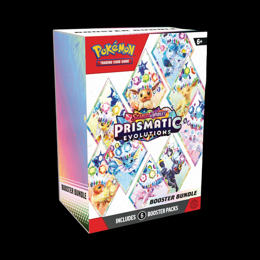 Pokemon Scarlet & Violet Prismatic Evolutions Booster Bundle