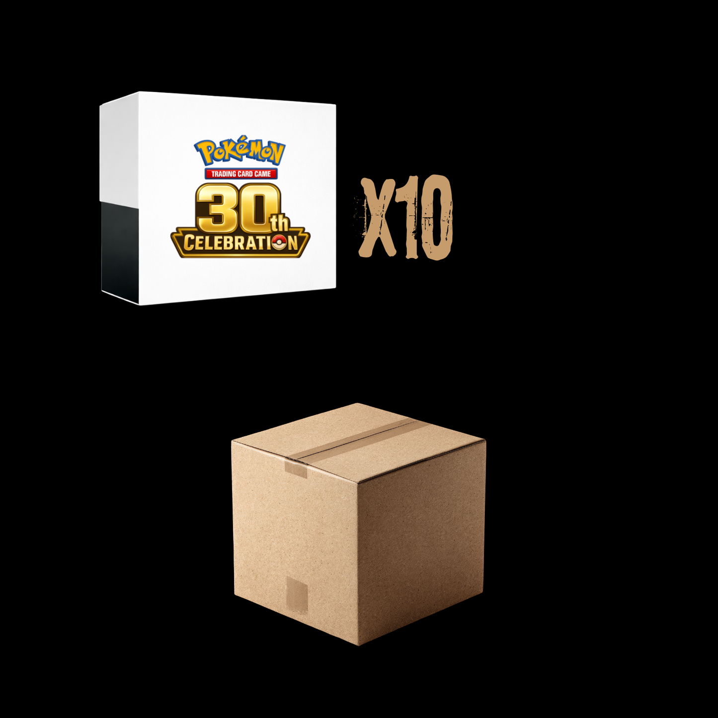 Pokemon Celebration 30th Anniversary 10x Elite Trainer Box Sealed Case (Ships September 2026)