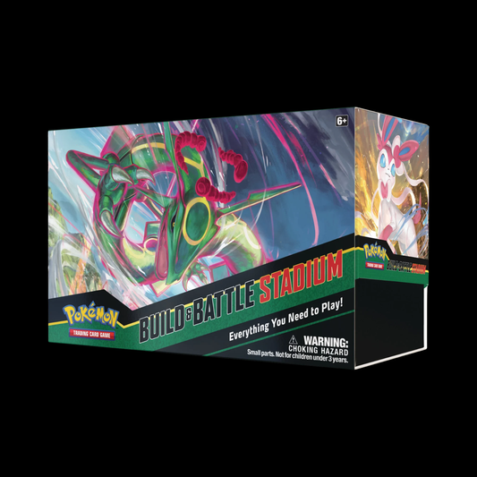 Pokemon Evolving Skies Build & Battle Stadium (12 Packs + 2 Promos)