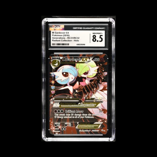 Pokemon Slab Mega Gardevoir EX RC31 CGC 8.5 Near Mint+ 2016