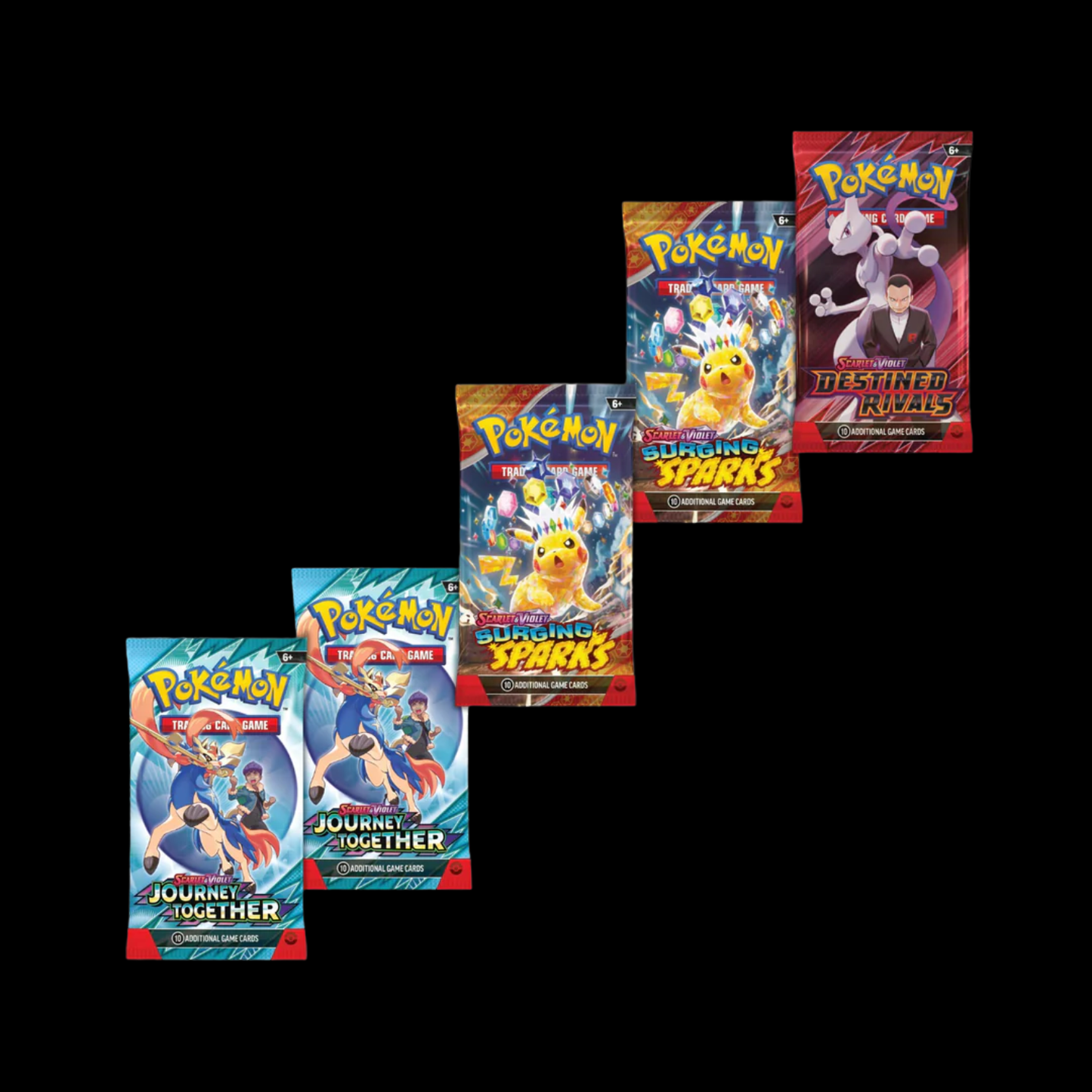 Pokemon Scarlet & Violet Paradox Clash Tin (5x Boosters) Random Promo