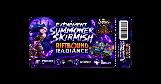 RADIANCE –  ÉVÉNEMENT Summoner Skirmish - Ticket - EN PERSONNE