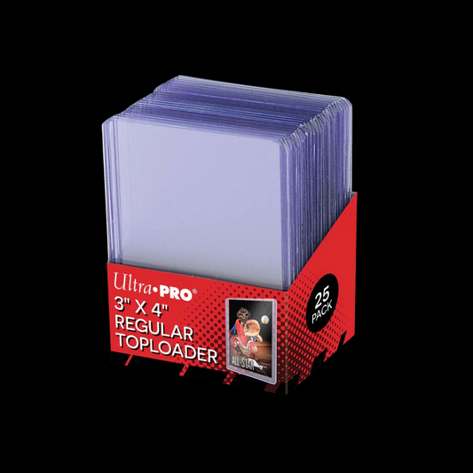 Ultra Pro 3" X 4" Regular Toploader 25x